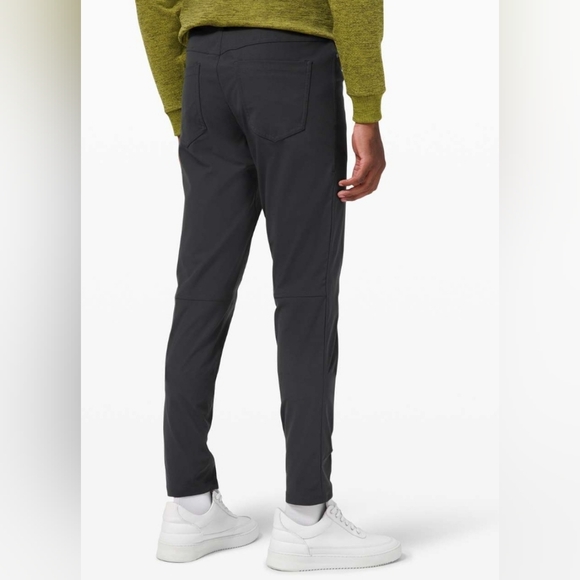 32" Lululemon ABC Pant Skinny  Warpstreme Obsidian Grey - Picture 14 of 16